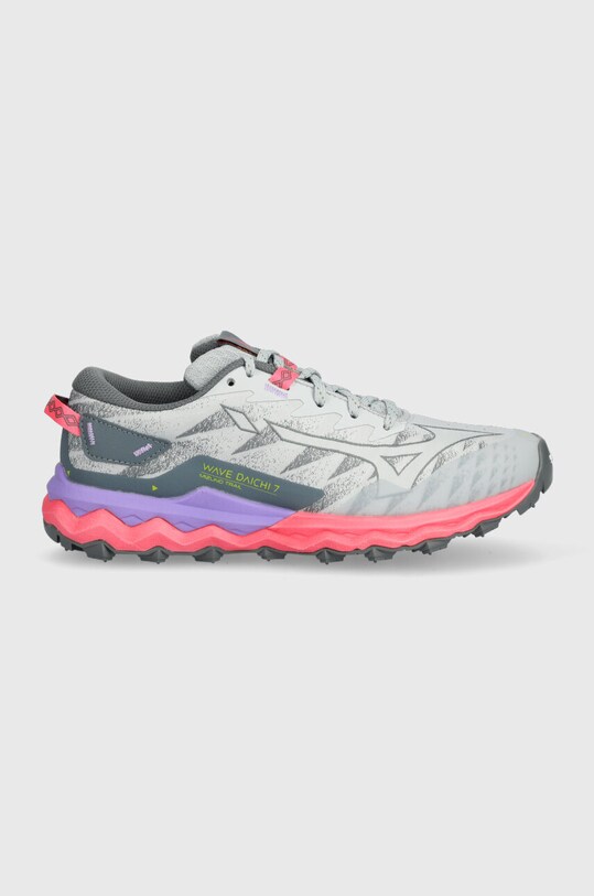 Ботинки Mizuno Wave Daichi 7 без утепления серый J1GK2271