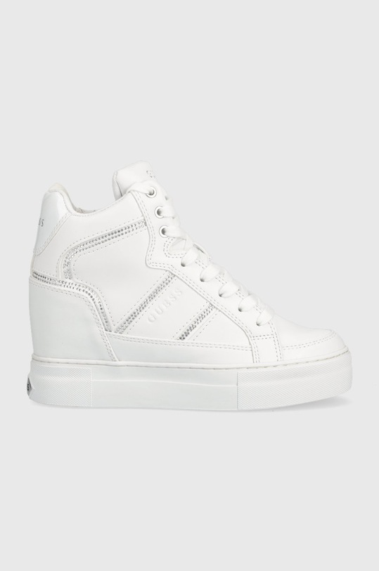 Guess sneakersy Giala koturn biały FL5ALA.ELE12.WHITE