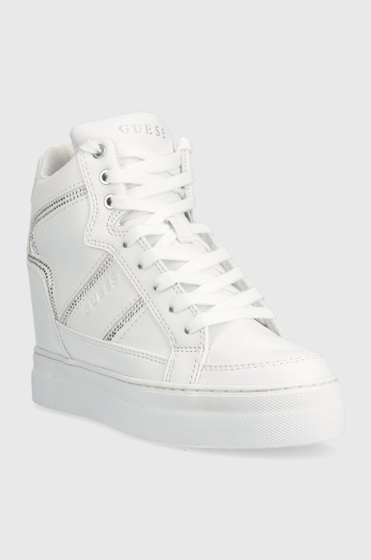 Guess sneakersy Giala FL5ALA.ELE12.WHITE biały SS23