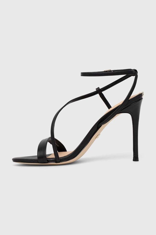 Obuwie Guess sandały skórzane Kadera FL5KAD.LEA03.BLACK czarny