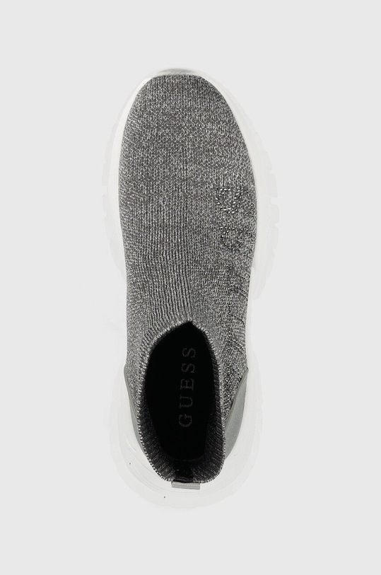 Guess sneakersy Nollen srebrny FL5NLL.FAB12.PEWTE