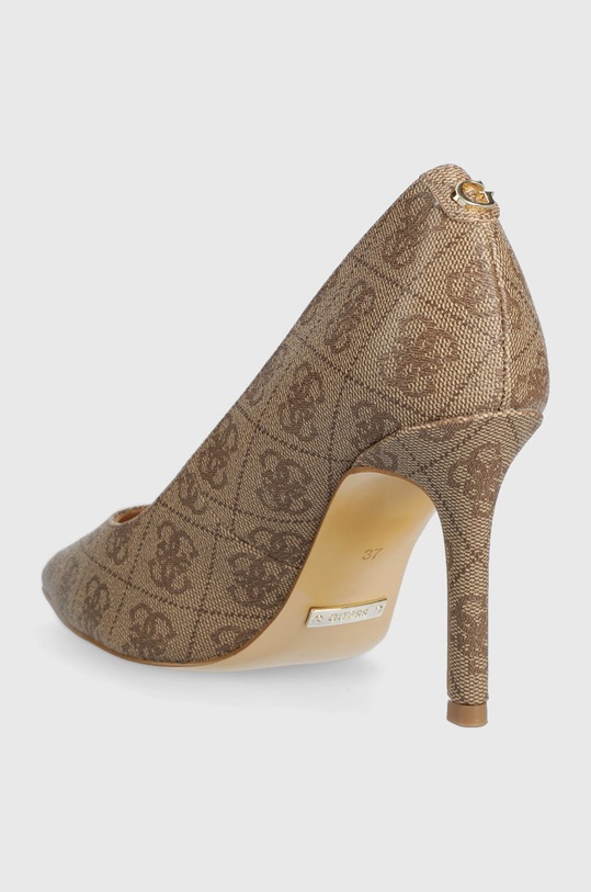 Παπούτσια Γόβες παπούτσια Guess dafne11 DAFNE11 FL5D11.FAL08.BEIBR μπεζ