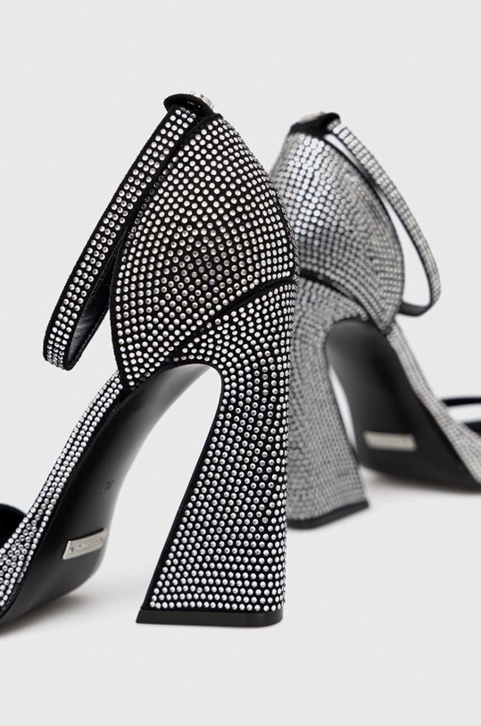 Παπούτσια Σανδάλια Guess Morra3 FL5MR3.ESU03.BLACK ασημί