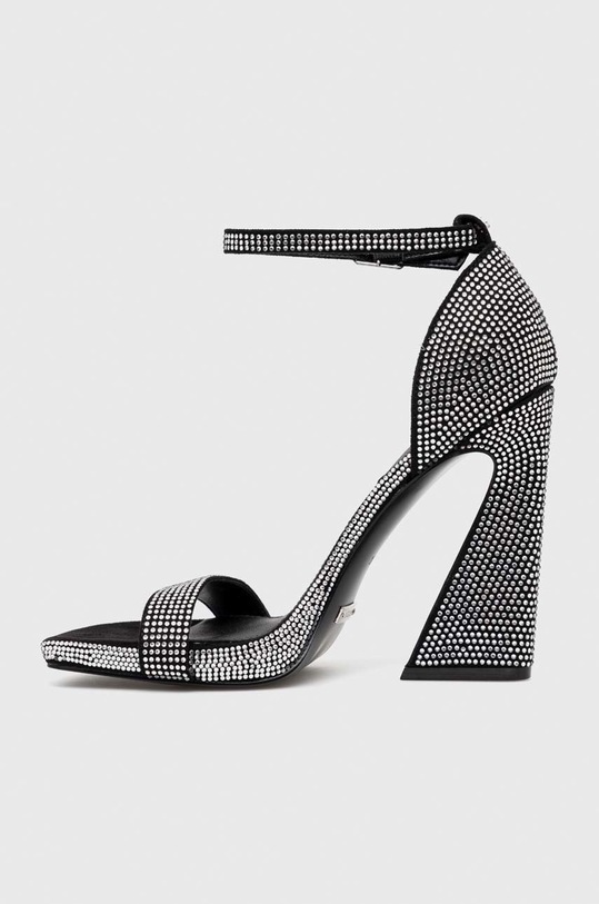 Σανδάλια Guess Morra3 ασημί FL5MR3.ESU03.BLACK