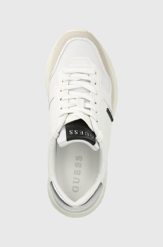 Guess sneakersy vinnna biały FL5VNN.SMA12.WHISI