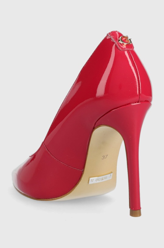 Παπούτσια Δερμάτινες γόβες Guess Gavi13 FL7G13.PAT08.CHER ροζ