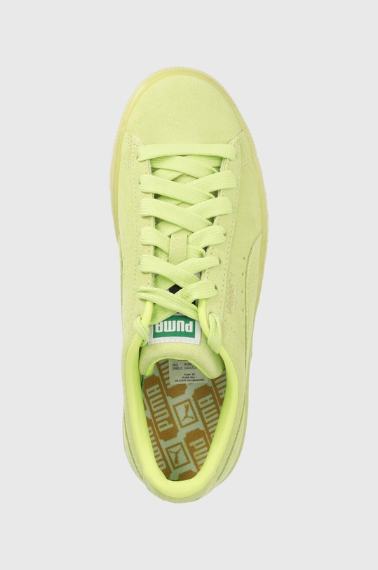 Semišové tenisky Puma Suede Classic XXI zelená 374915
