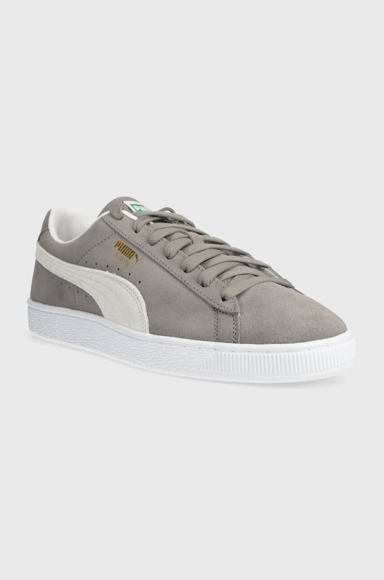Puma sneakers din piele întoarsă Suede Classic XXI 374915 gri SS24