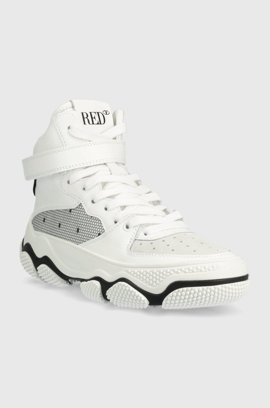 Red Valentino sneakersy skórzane 2Q2S0G39UTZ.0BO biały SS23