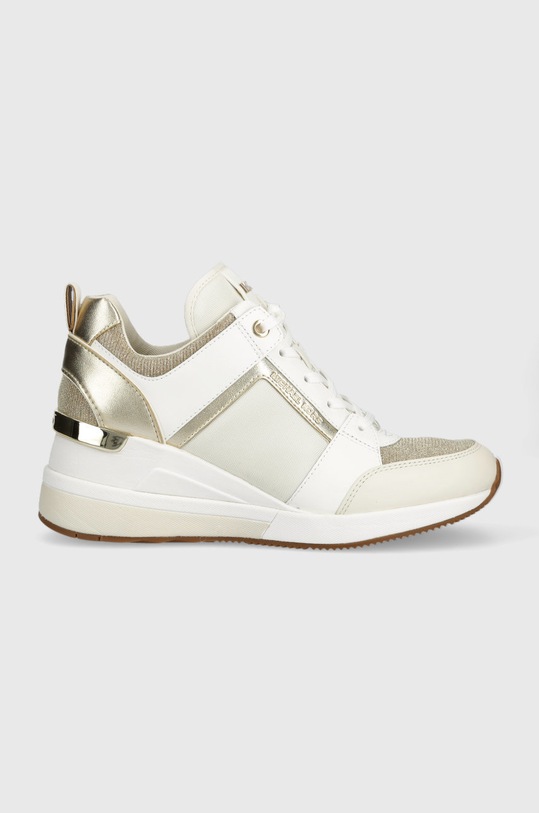 Tenisky MICHAEL Michael Kors Georgie přírodní kůže béžová 43R3GEFS2D.740