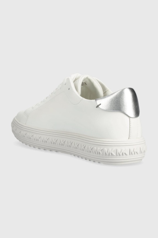 Obuwie MICHAEL Michael Kors sneakersy skórzane Grove 43F2GVFS7L.085 biały