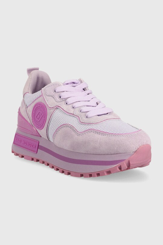 Liu Jo sneakersy WONDER 52 BA3085PX027S1203 fioletowy SS23