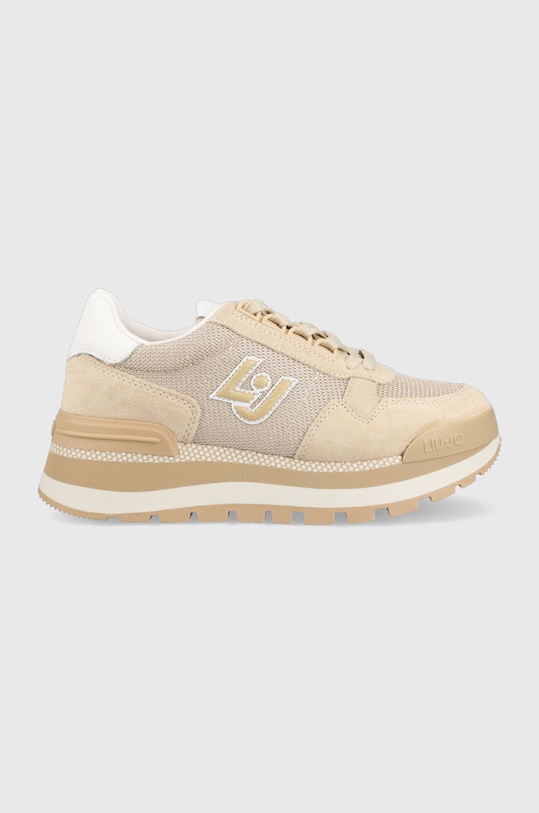 Liu Jo sneakers AMAZING 16 piele întoarsă bej BA3119PX02701127