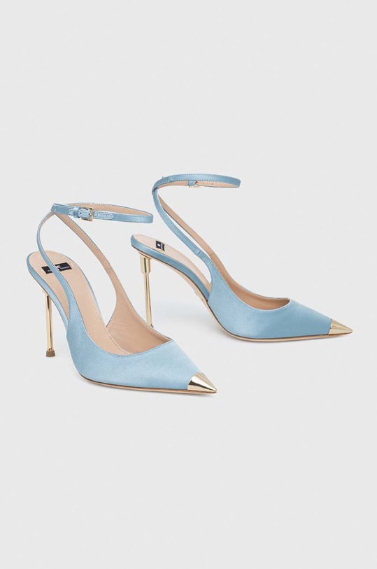 Обувки с висок ток Elisabetta Franchi SA76L31E2.016 син SS23