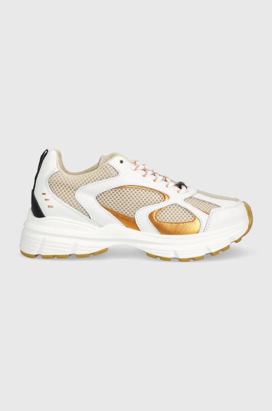 Кроссовки Steve Madden Plaja имитация натуральной кожи бежевый SM11001908.D31
