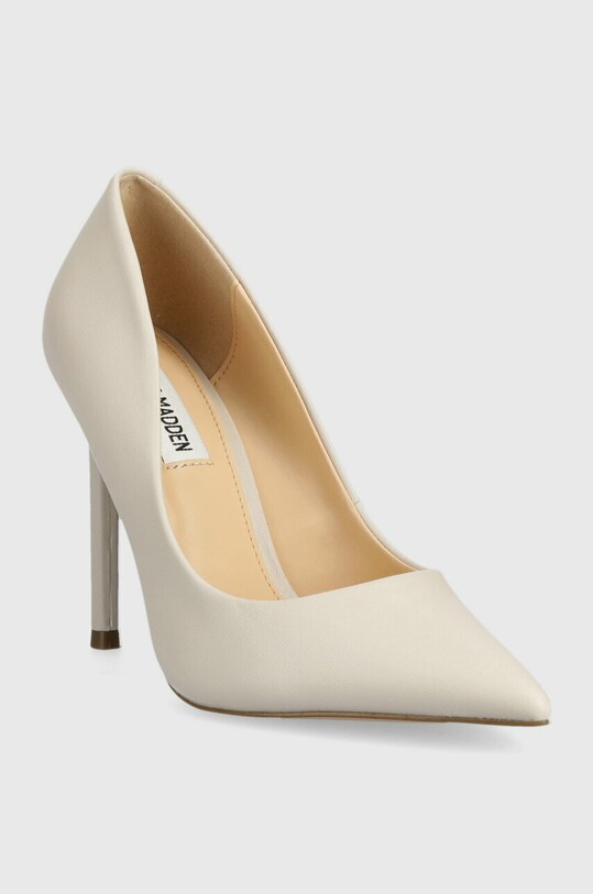 Steve Madden szpilki skórzane Vaze SM19000016.287 beżowy SS23