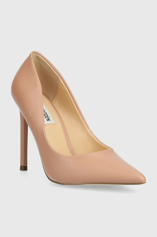 Steve Madden szpilki skórzane Vaze SM19000016.602 beżowy SS24