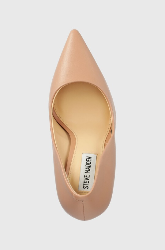 Steve Madden szpilki skórzane Vaze beżowy SM19000016.602