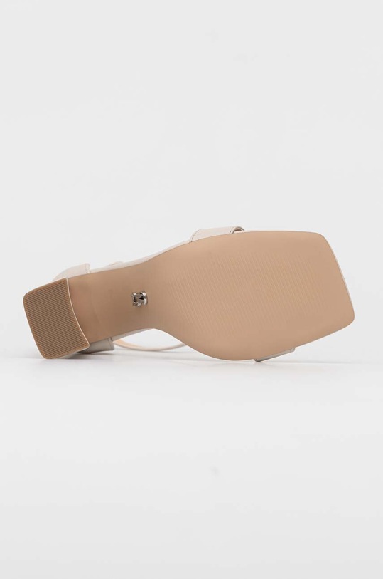 Steve Madden sandały skórzane Airy beżowy SM19000021.287