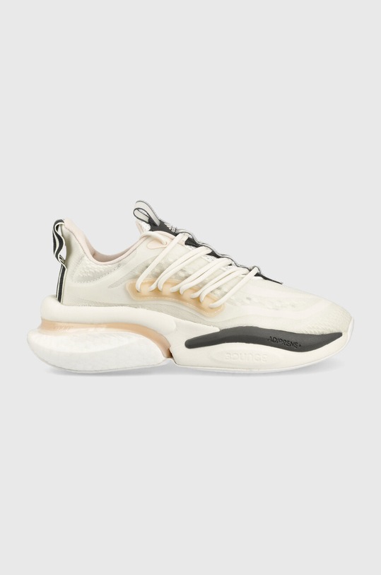 adidas buty do biegania AlphaBoost syntetyczny biały HP6132