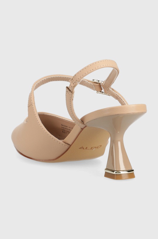 Obuwie Aldo szpilki skórzane Sevilla 13474826.SEVILLA beżowy