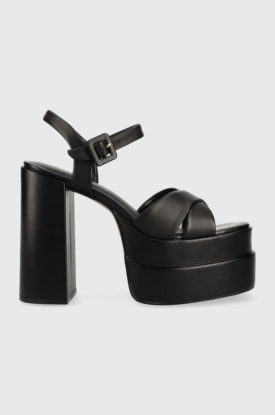 Aldo sandale de piele Gisell gros negru 13540201.GISELL