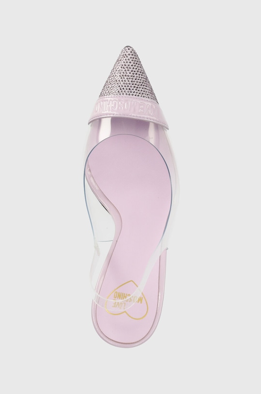 Туфлі Love Moschino Scarpad Spillo 95 фіолетовий JA10129G1GIRC99A