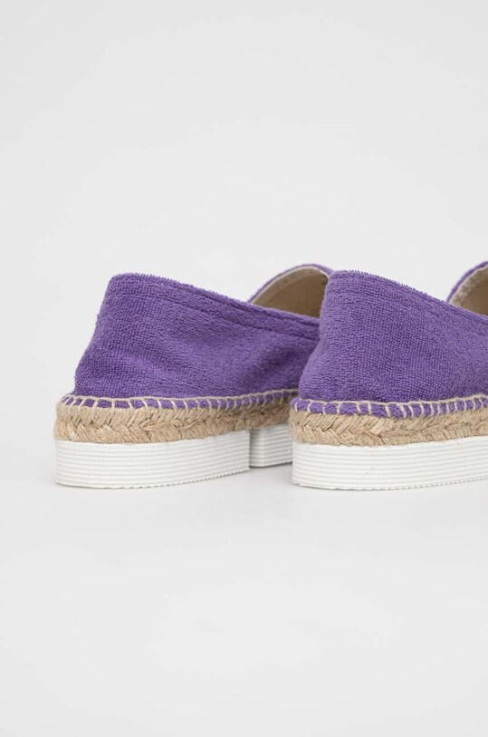 Obuwie Love Moschino espadryle Scarpad Espam 35 JA10313G1GJM1651 fioletowy