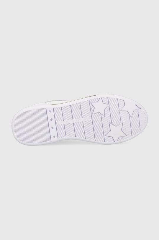Kožne tenisice Tommy Hilfiger COURT SNEAKER WITH LACE HARDWARE FW0FW06908 bijela