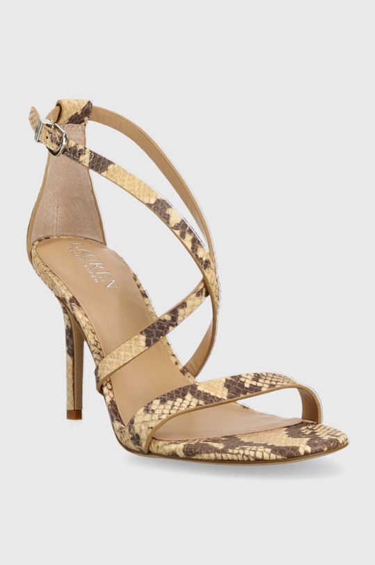 Lauren Ralph Lauren sandale de piele Gabriele 802891406001.250 bej SS23