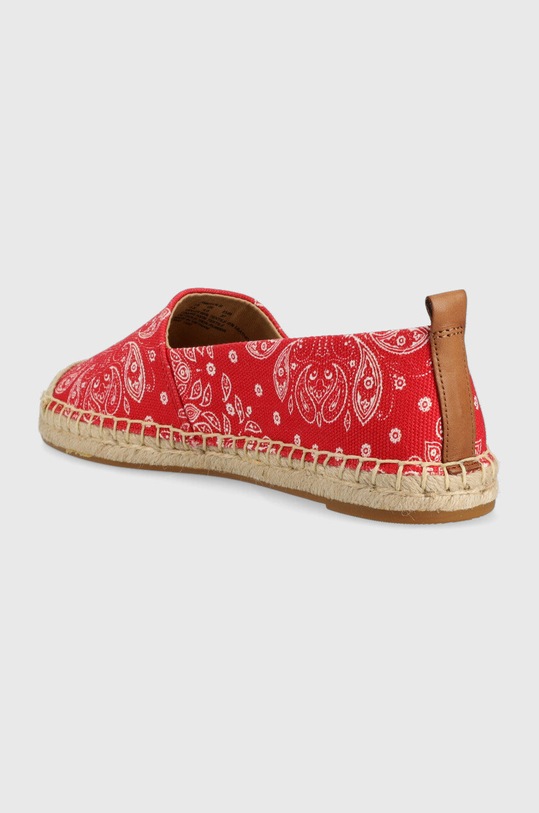 Obuwie Lauren Ralph Lauren espadryle Cameryn III 802891444001.600 czerwony