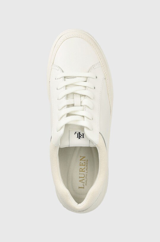 Шкіряні кросівки Lauren Ralph Lauren 802891469001 білий 802891469001.100