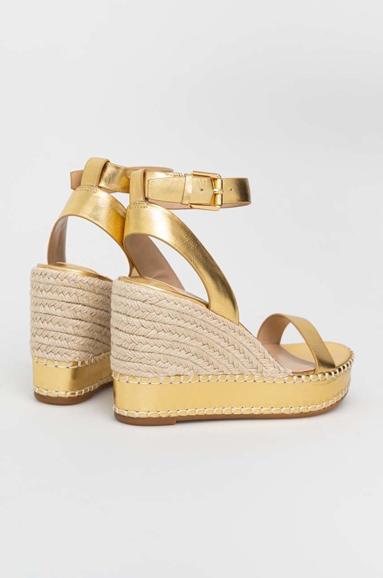 Παπούτσια Δερμάτινα σανδάλια Lauren Ralph Lauren 802898505001 802898505001.710 χρυσαφί