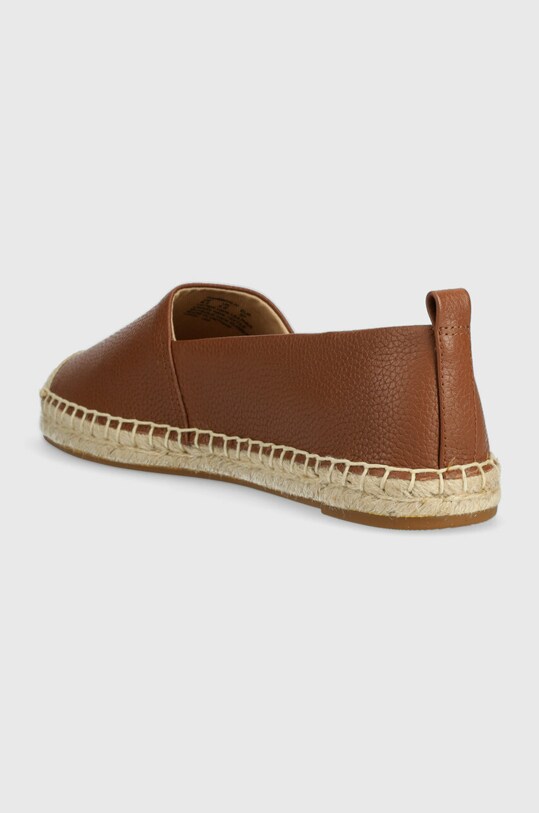 Взуття Шкіряні еспадрилі Lauren Ralph Lauren Cameryn IV 802905304002.270 коричневий