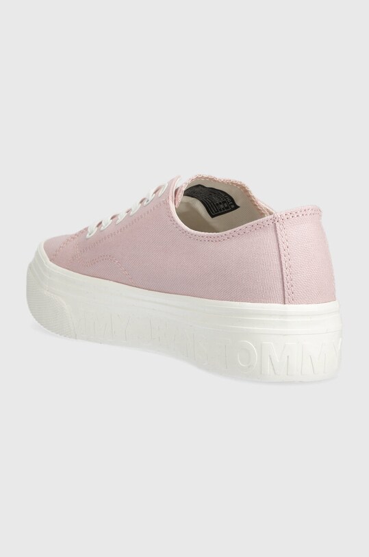 Обувки Ниски кецове Tommy Jeans FLATFORM EN0EN02173 розов