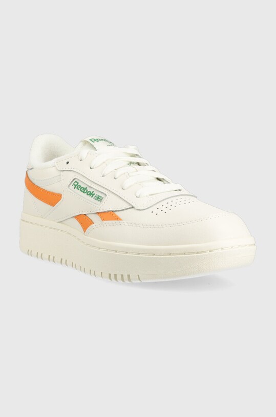 Δερμάτινα αθλητικά παπούτσια Reebok Classic Club C Double Reven GV7031 μπεζ SS23