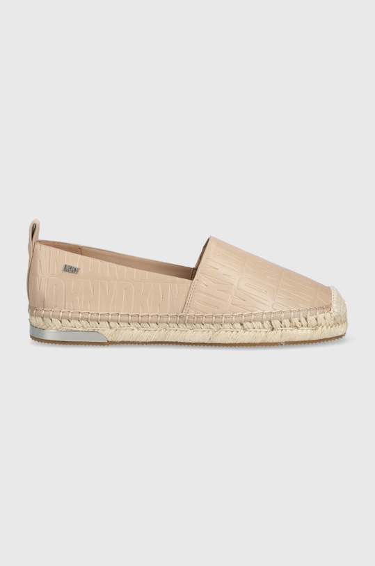 Espadrilky Dkny MAKALINA imitace kůže béžová K4299042.AHF