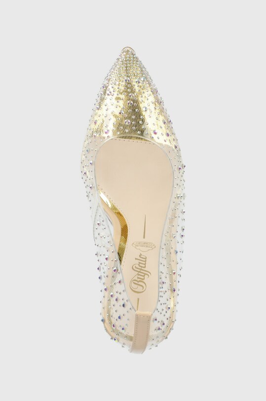Обувки с висок ток Buffalo Juliette Diamond бежов 1290158.SLV