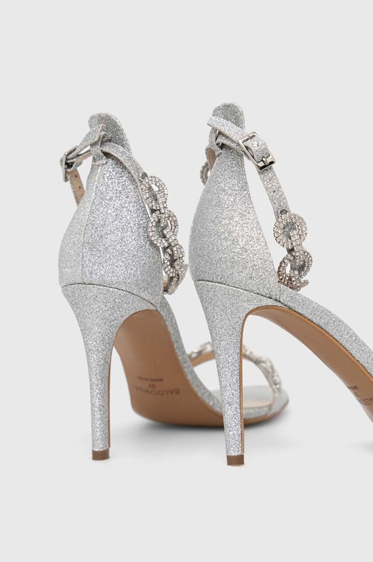 Παπούτσια Δερμάτινα πέδιλα Baldowski D04250.VALD.001 ασημί