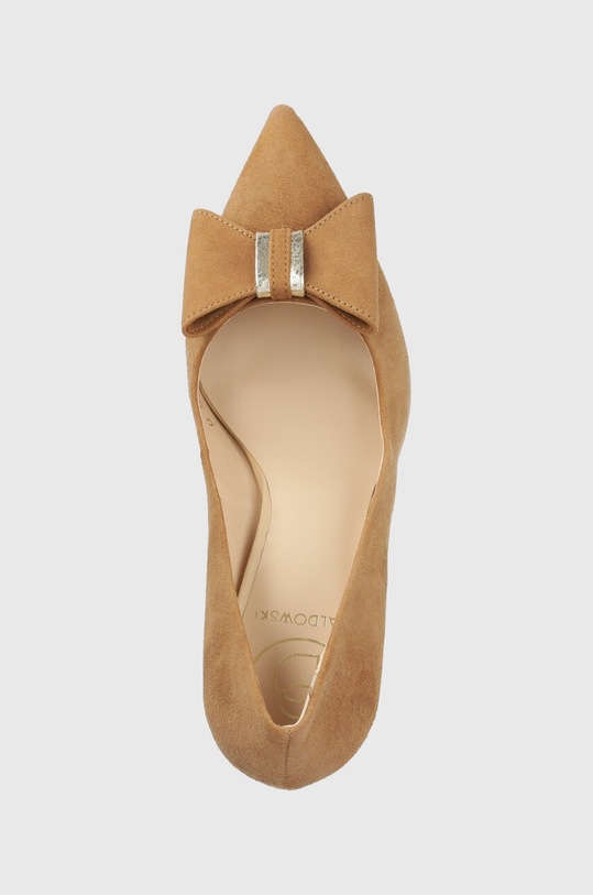 Baldowski szpilki zamszowe beżowy D04214.1512.003