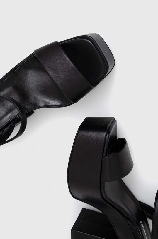 Δερμάτινα σανδάλια Pinko Fantine μαύρο 100655.A0N9.Z99