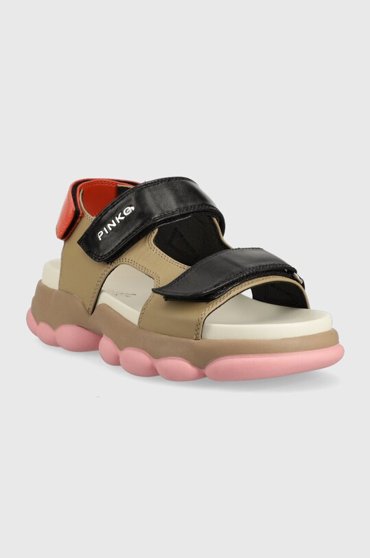 Pinko sandały skórzane Mylene 100858.A0N9.Y5R multicolor SS23