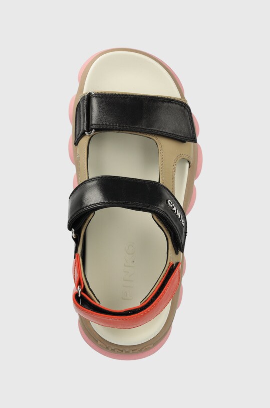 Pinko sandały skórzane Mylene multicolor 100858.A0N9.Y5R