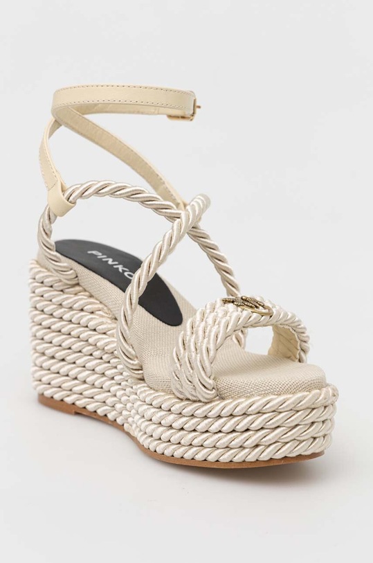 Pinko sandały Brigitte 100869.A0R3.D18 beżowy SS23