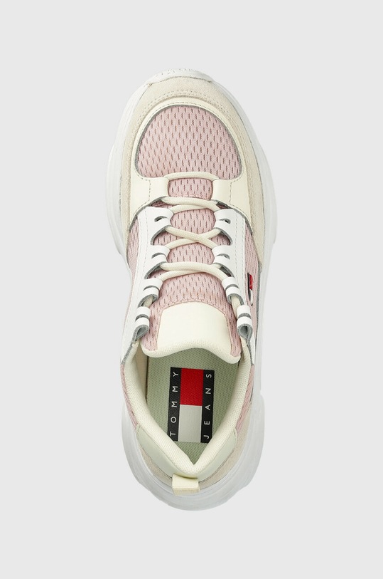 Tenisice Tommy Jeans LIGHTWEIGHT SHOE roza EN0EN02081