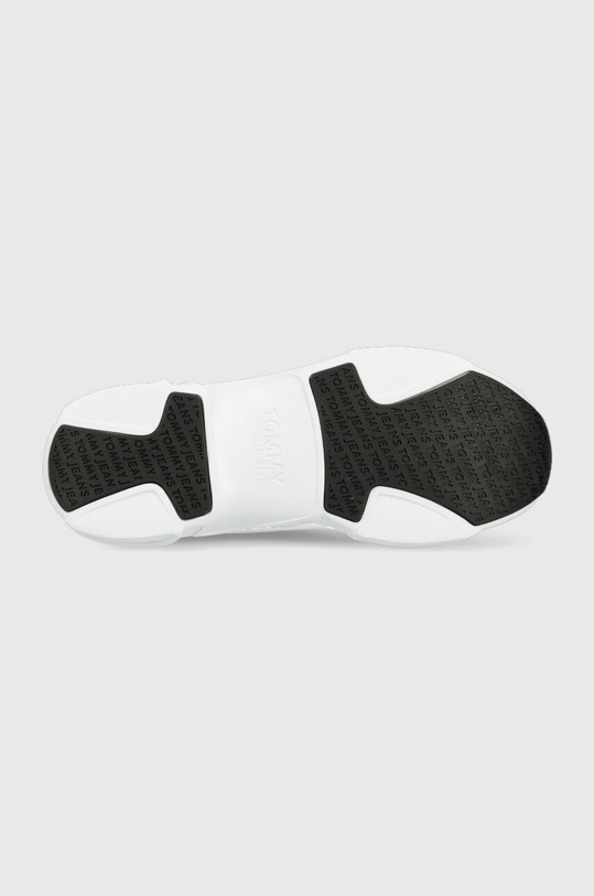 Sneakers boty Tommy Jeans SOCK BOOT EN0EN02104 černá