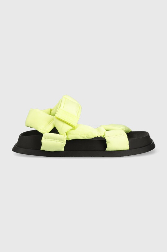 Tommy Jeans sandale NEW SANDAL WMNS sintetic galben EN0EN02135