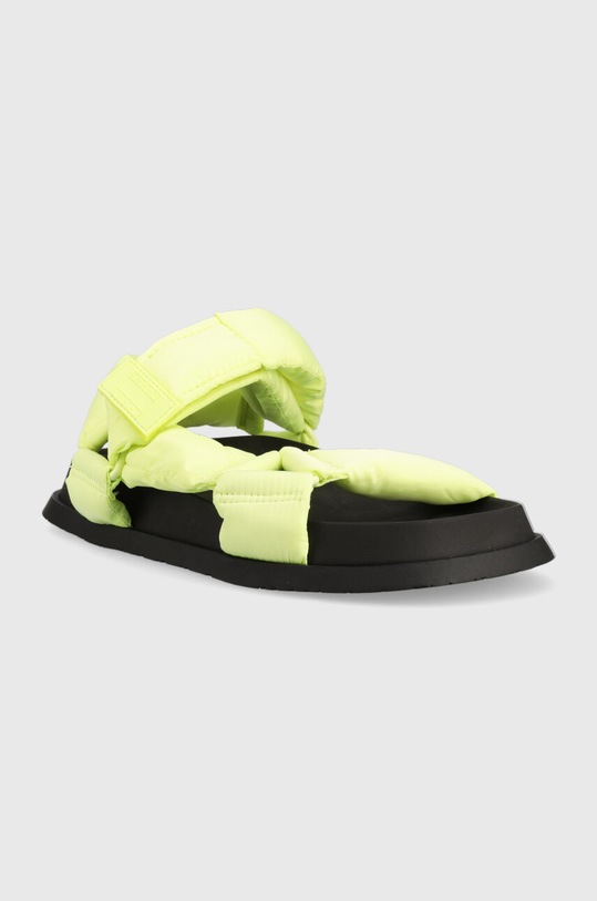 Tommy Jeans sandale NEW SANDAL WMNS EN0EN02135 galben SS23
