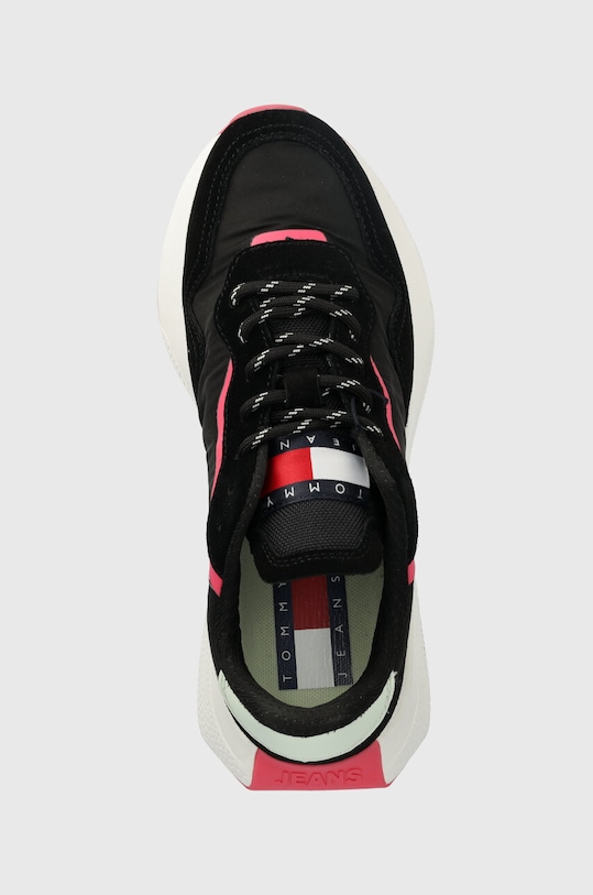 Sneakers boty Tommy Jeans WMNS NEW RUNNER černá EN0EN02143