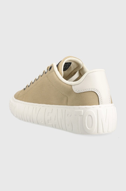Cipők Tommy Jeans sportcipő NEW CUPSOLE CNVAS LC EN0EN02171 bézs